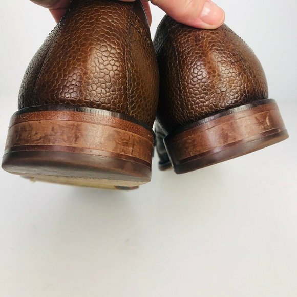 Cole Haan Carter Wing Tip Brown Grain Leather shoe main image 7
